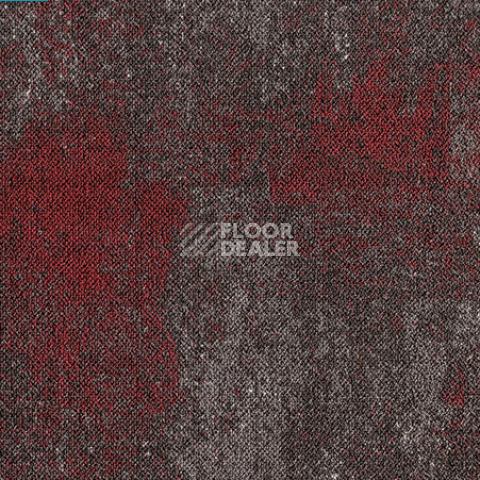 Ковровая плитка Milliken Comfortable Concrete 2.0 udr 133-109-05 Currant Red фото 1 | FLOORDEALER